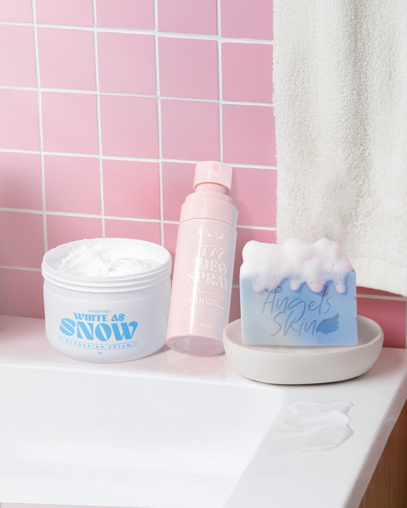 Bleaching cream whitening cream underarm whitening solution whitening bar soap anti ageing