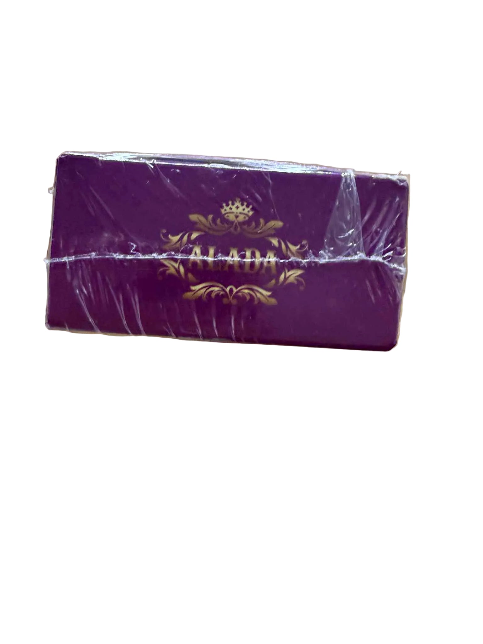 Alada 100% Natural Radiance Soap bar, 160g, showing the soap with a smooth texture and natural ingredients.