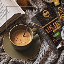 1 Slimming K Coffee Collagen / Kape Krema Decaf Coffee with Chai Seeds 10 sachets In A Box. - Debsline.co  -  