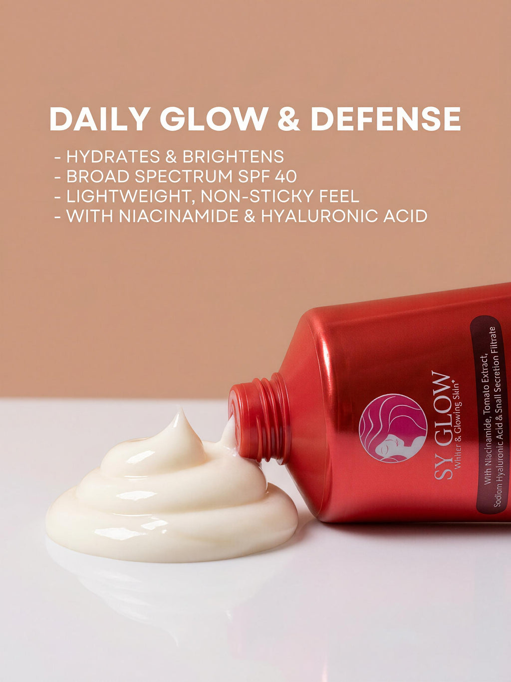 SY Glow Radiance Body Lotion with Sun Protection – SPF40 to SPF80 | 200–250ml - Debsline.co