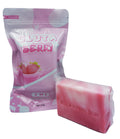 Bella Amore Skin Gluta Berry Radiance Soap bar, 50g or 135g, with vibrant berry and whitening ingredients, for glowing skin.