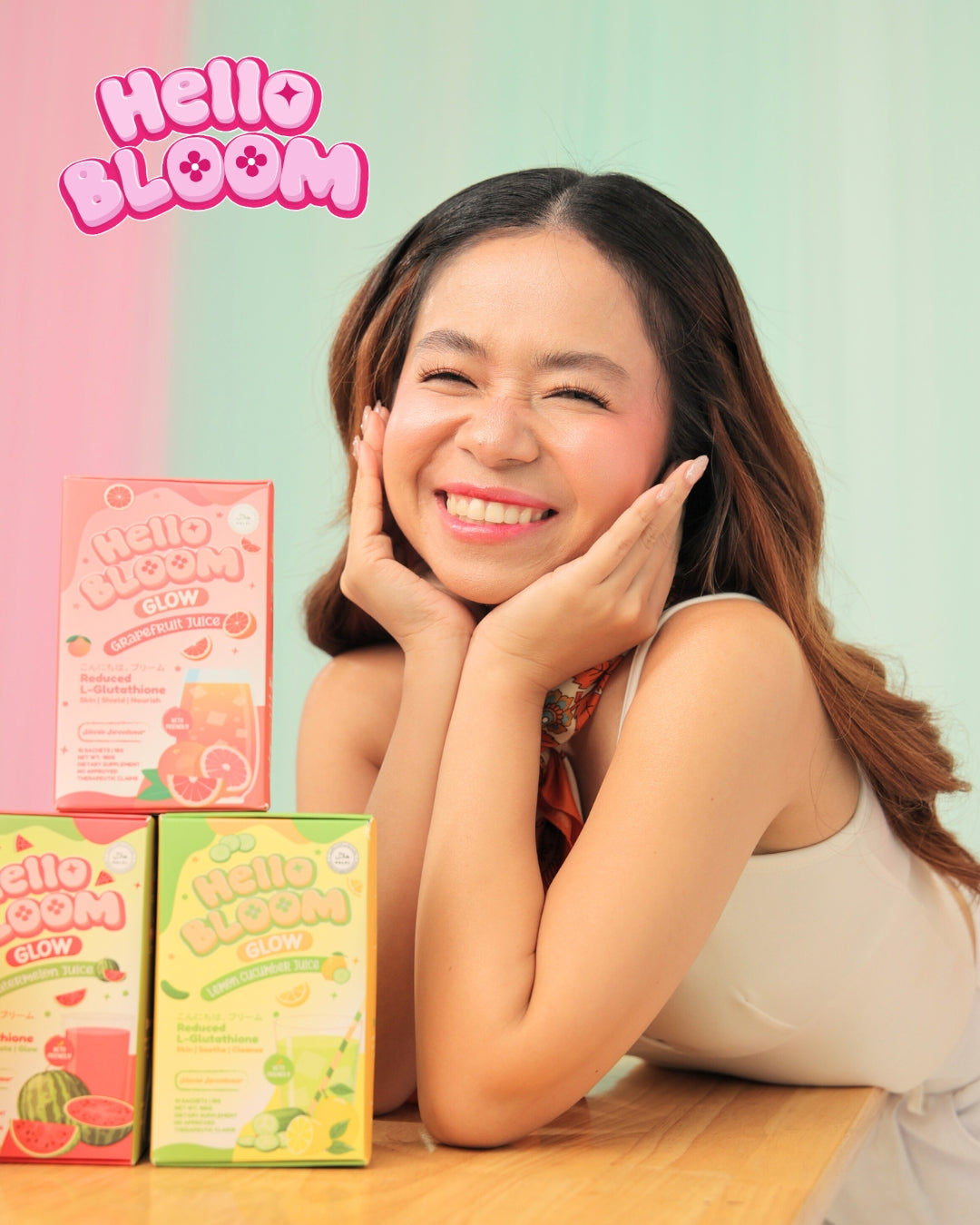 Hello Bloom Glow Beauty Drink Powdered Mix – 10 Sachets - Debsline.co