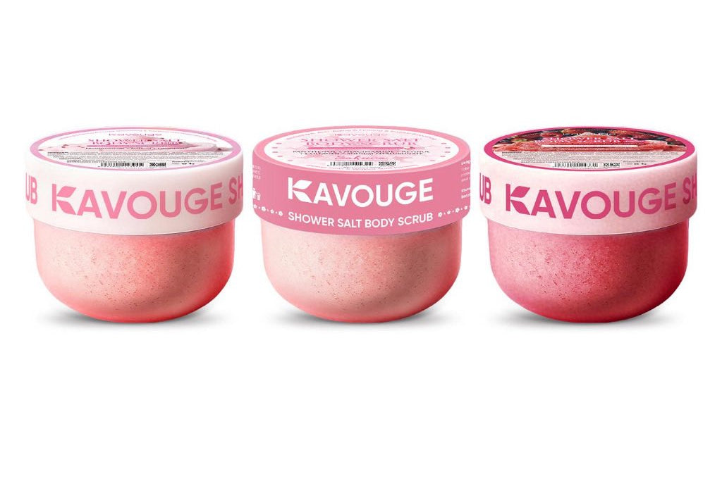 Kavouge Shower Salt Body Scrub 300g - Debsline.co