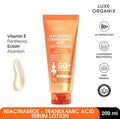 Luxe Organix Niacinamide + Tranexamic Acid SPF50 Body Lotion 200ml