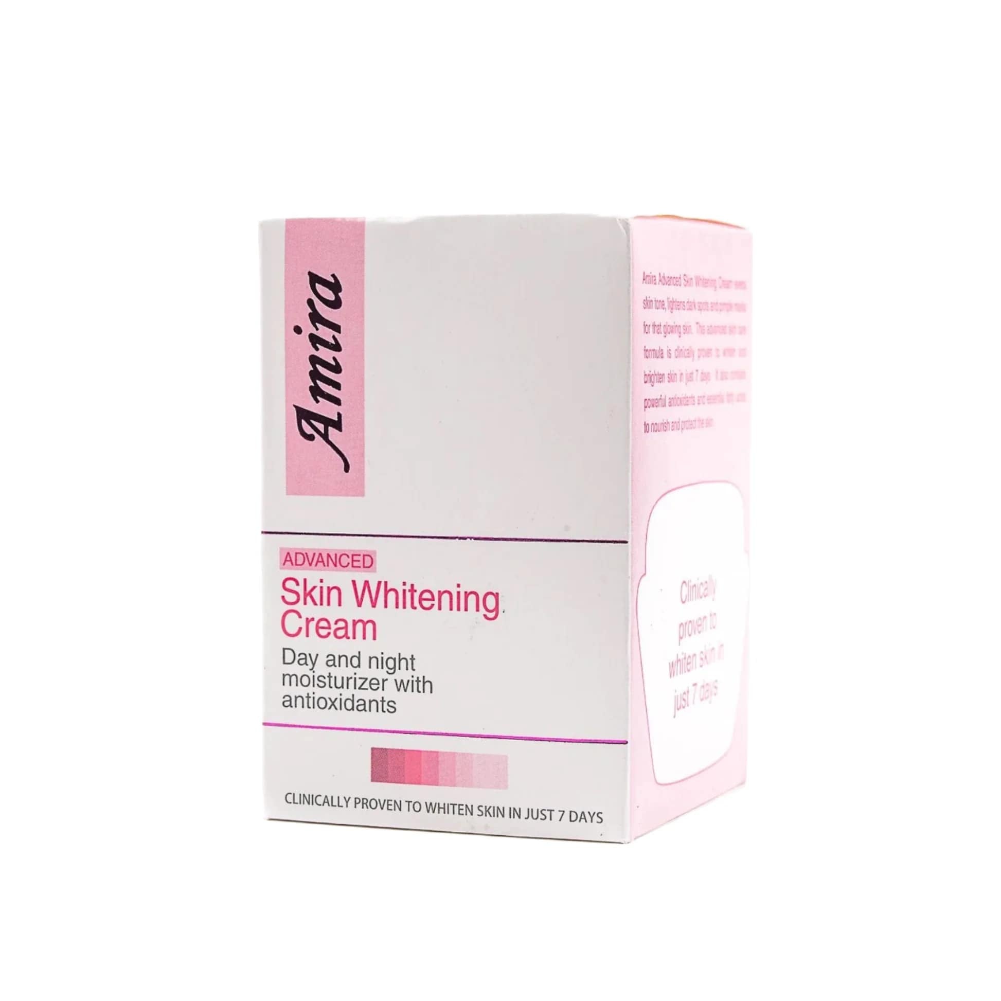 Amira Skin Radiance Cream 15g, a luxurious day and night cream with a smooth, light texture for glowing skin.
