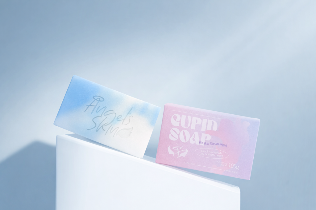 Angel Skin Cupid Soap 100g Radiance Gentle Bar Soap - Debsline.co