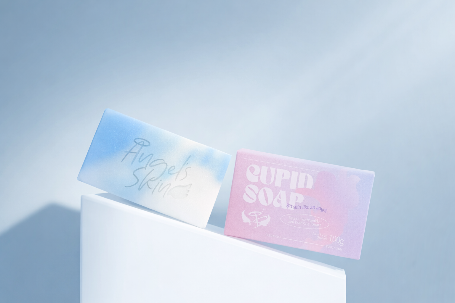 Angel Skin Cupid Soap 100g Radiance Gentle Bar Soap - Debsline.co