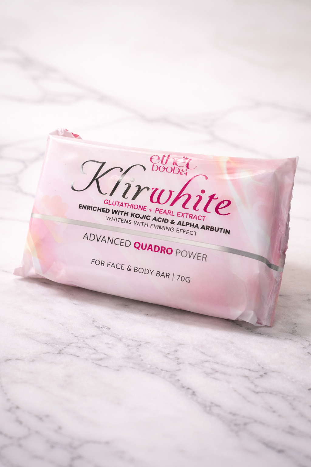 Ethel Booba KlirWhite Gluta + Pearl Extract Radiance Face and Body Bar Soap 70g - Debsline.co