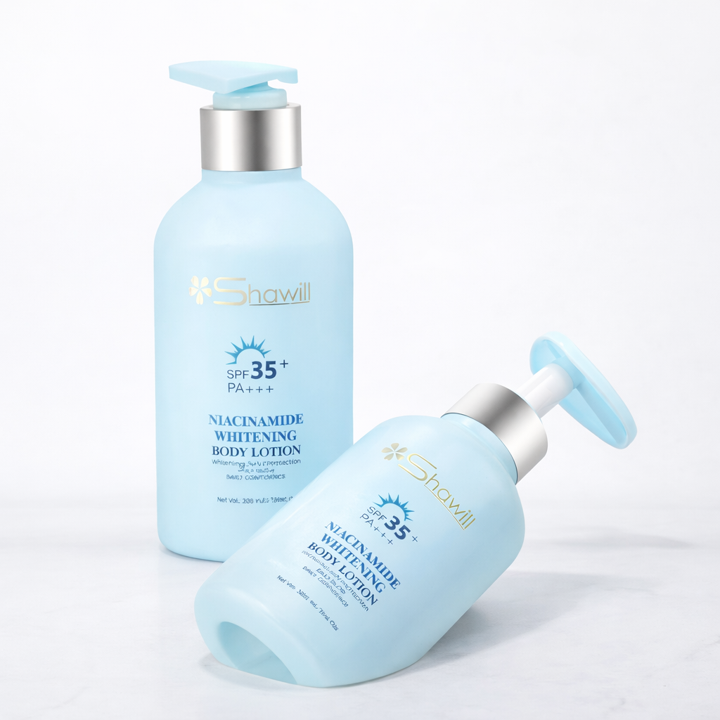 Shawill Make-up Sakura Niacinamide Brightening Body Lotion 500ml SPF15 - Debsline.co