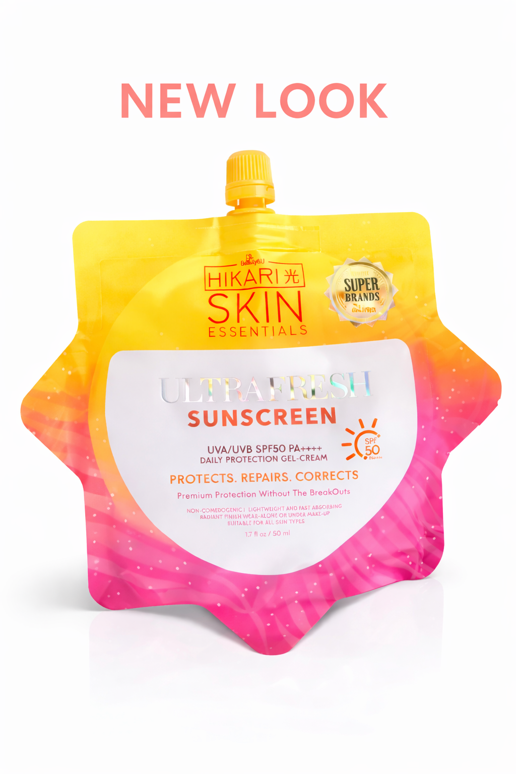 Hikari Skin Tinted Sunscreen SPF50 - Broad-Spectrum UV Protection - Debsline.co