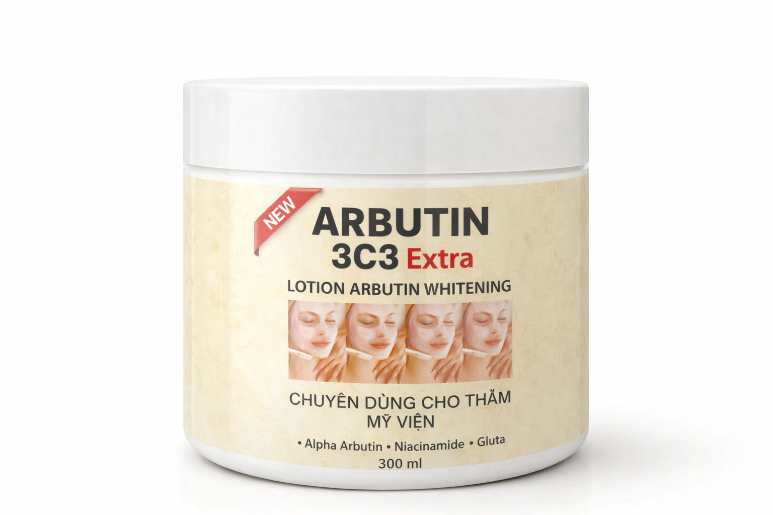 Abutin 3C£ Arbutin Brightening Body Cream with dark spot care, creamy texture, and smooth application for glowing skin.