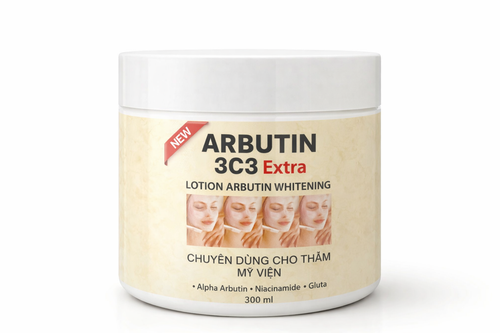 Abutin 3C£ Arbutin Brightening Body Cream with dark spot care, creamy texture, and smooth application for glowing skin.
