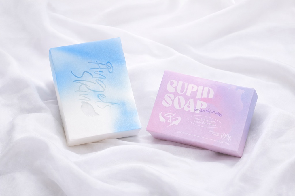 Angel Skin Cupid Soap 100g Radiance Gentle Bar Soap - Debsline.co