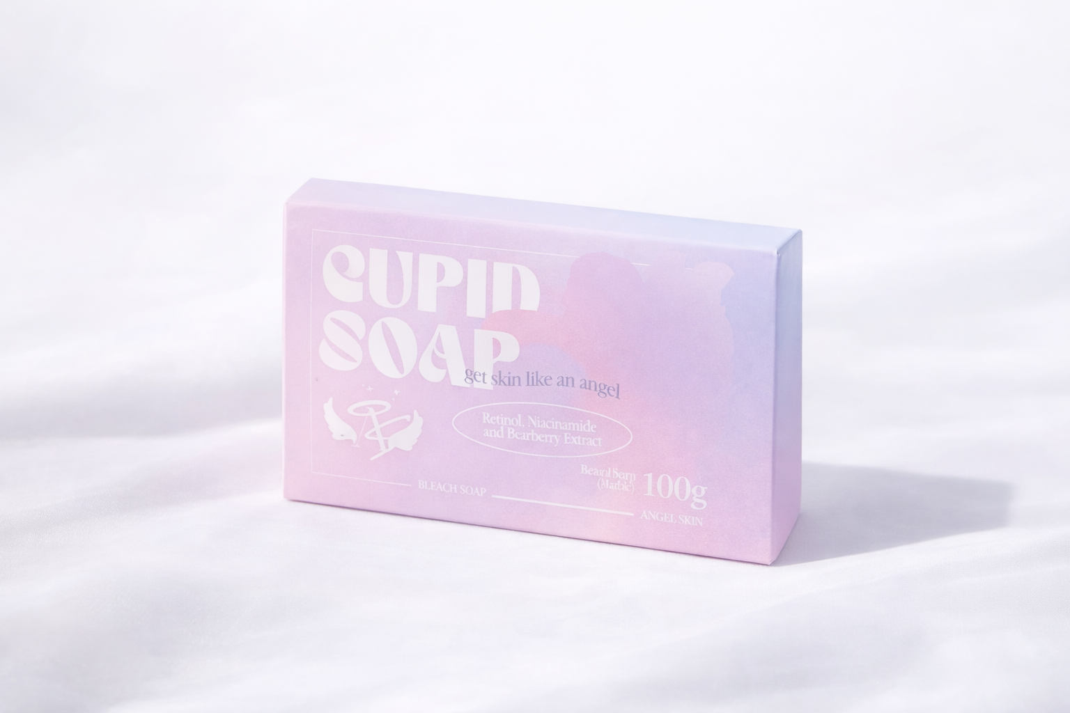 Angel Skin Cupid Soap 100g Radiance Gentle Bar Soap - Debsline.co