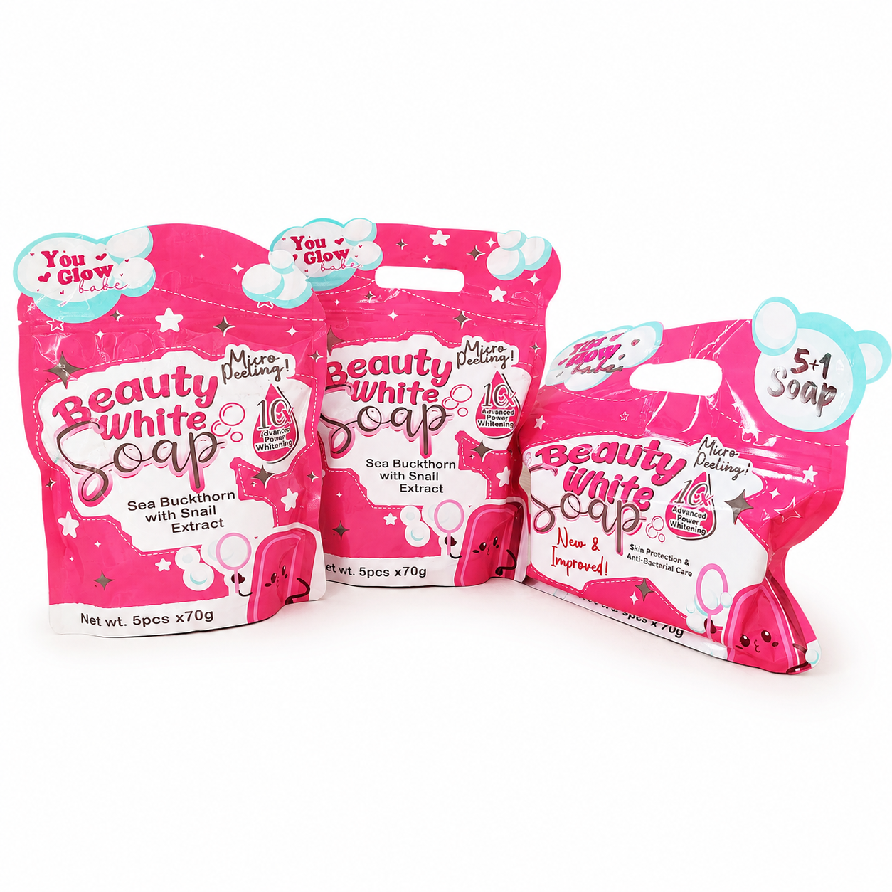 You Glow Babe Beauty Radiance Soap 5+1 x 70g