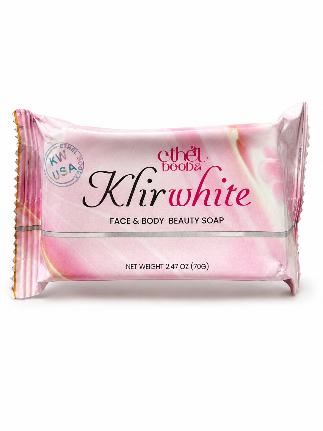 Ethel Booba KlirWhite Gluta + Pearl Extract Radiance Face and Body Bar Soap 70g X2