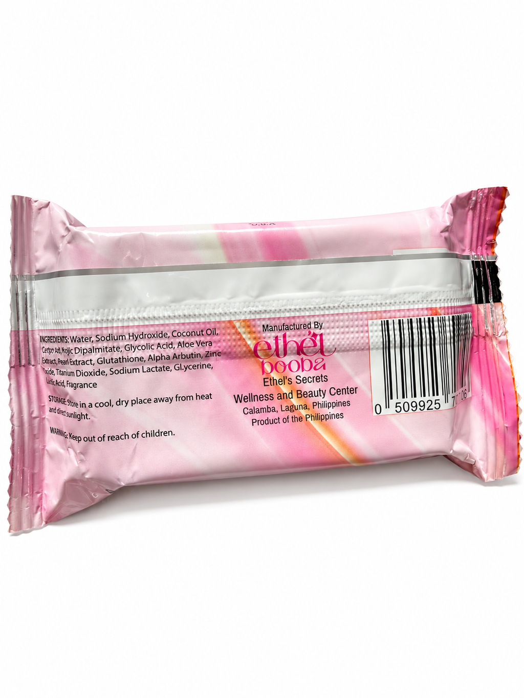 Ethel Booba KlirWhite Gluta + Pearl Extract Radiance Face and Body Bar Soap 70g X2