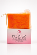 Two SY Glow Premium Face & Body Soap bars in white packaging, designed for gentle cleansing of face and body.