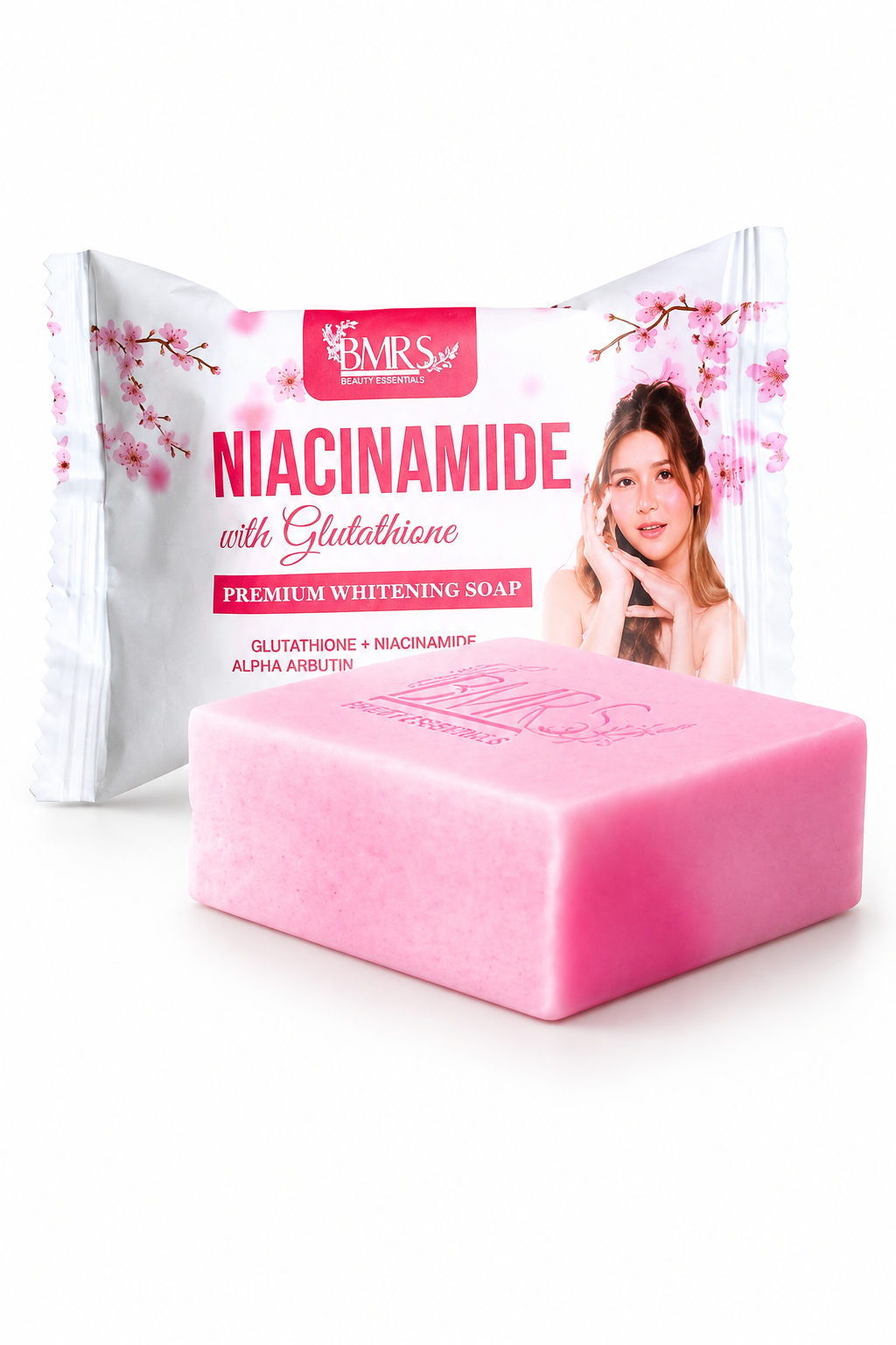 BMRS Niacinamide Radiance Soap 70g | Vitamin B3 Beauty Bar x2