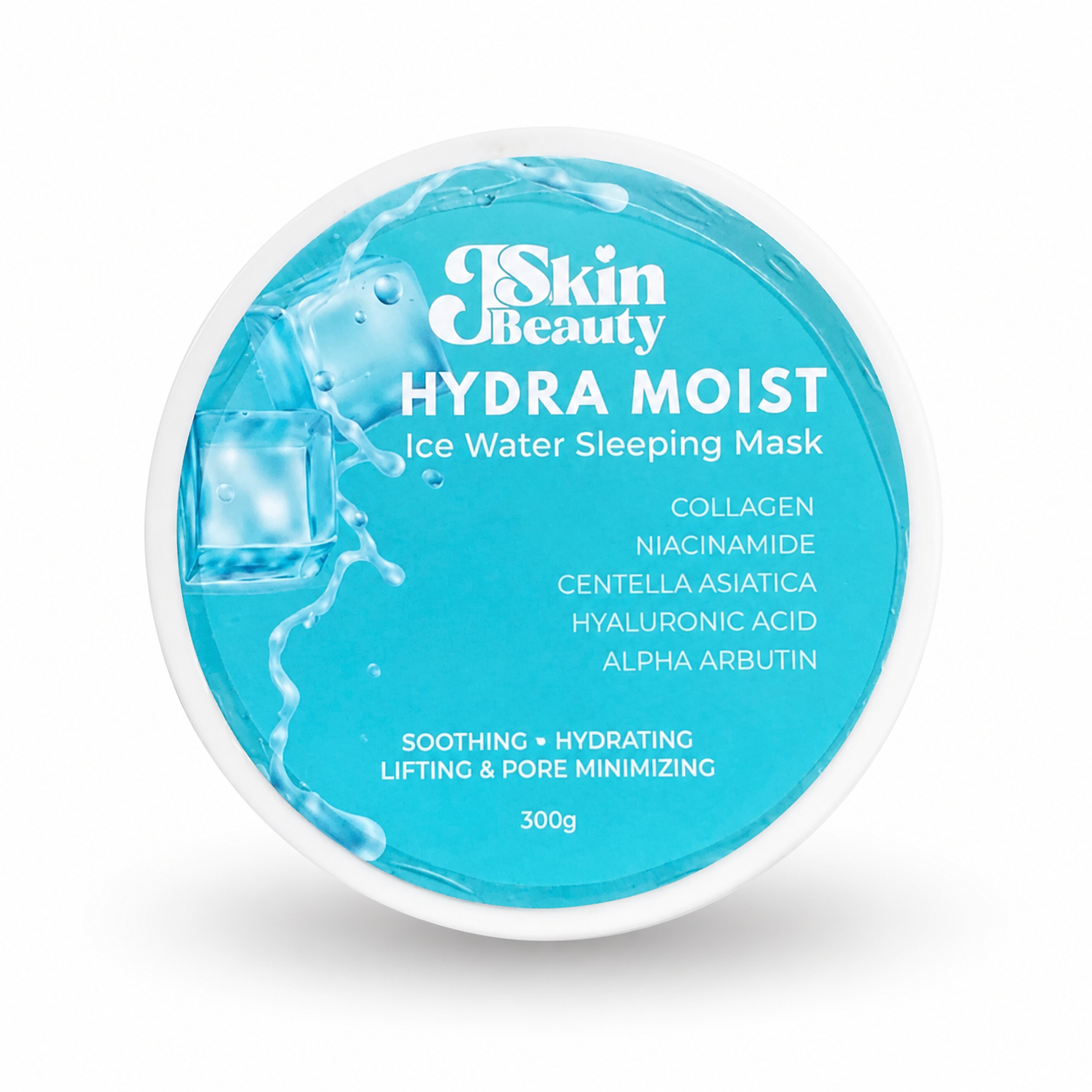 JSkin Beauty Hydra Moist Ice Water Sleeping Mask 300g - Debsline.co
