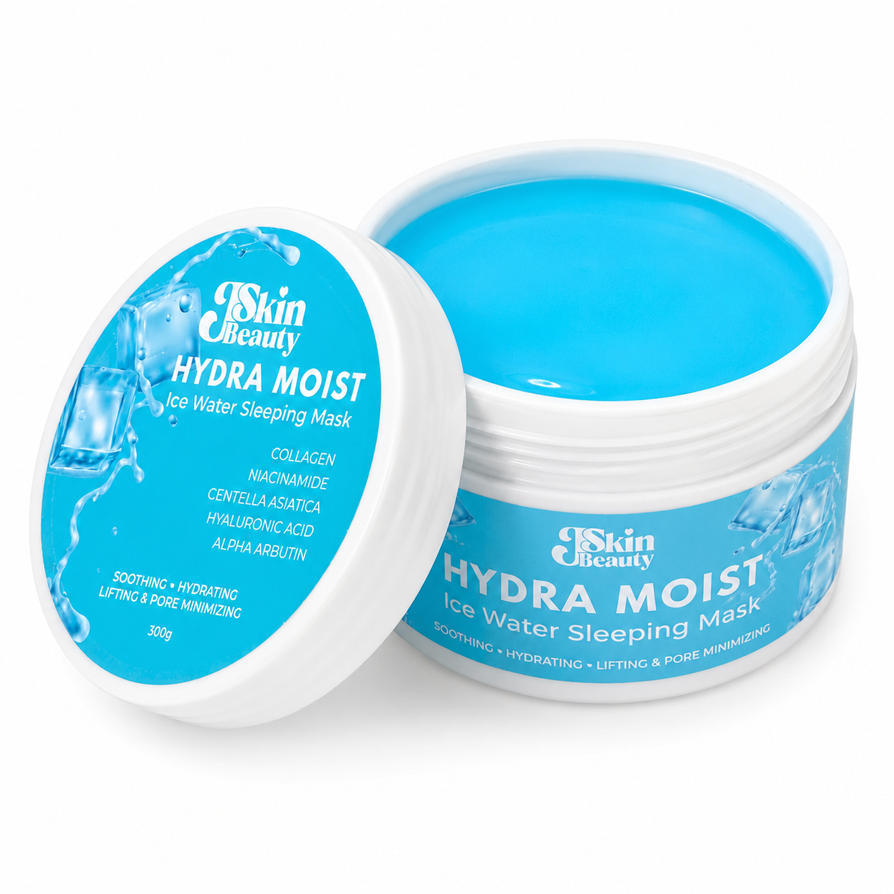 JSkin Beauty Hydra Moist Ice Water Sleeping Mask 300g - Debsline.co