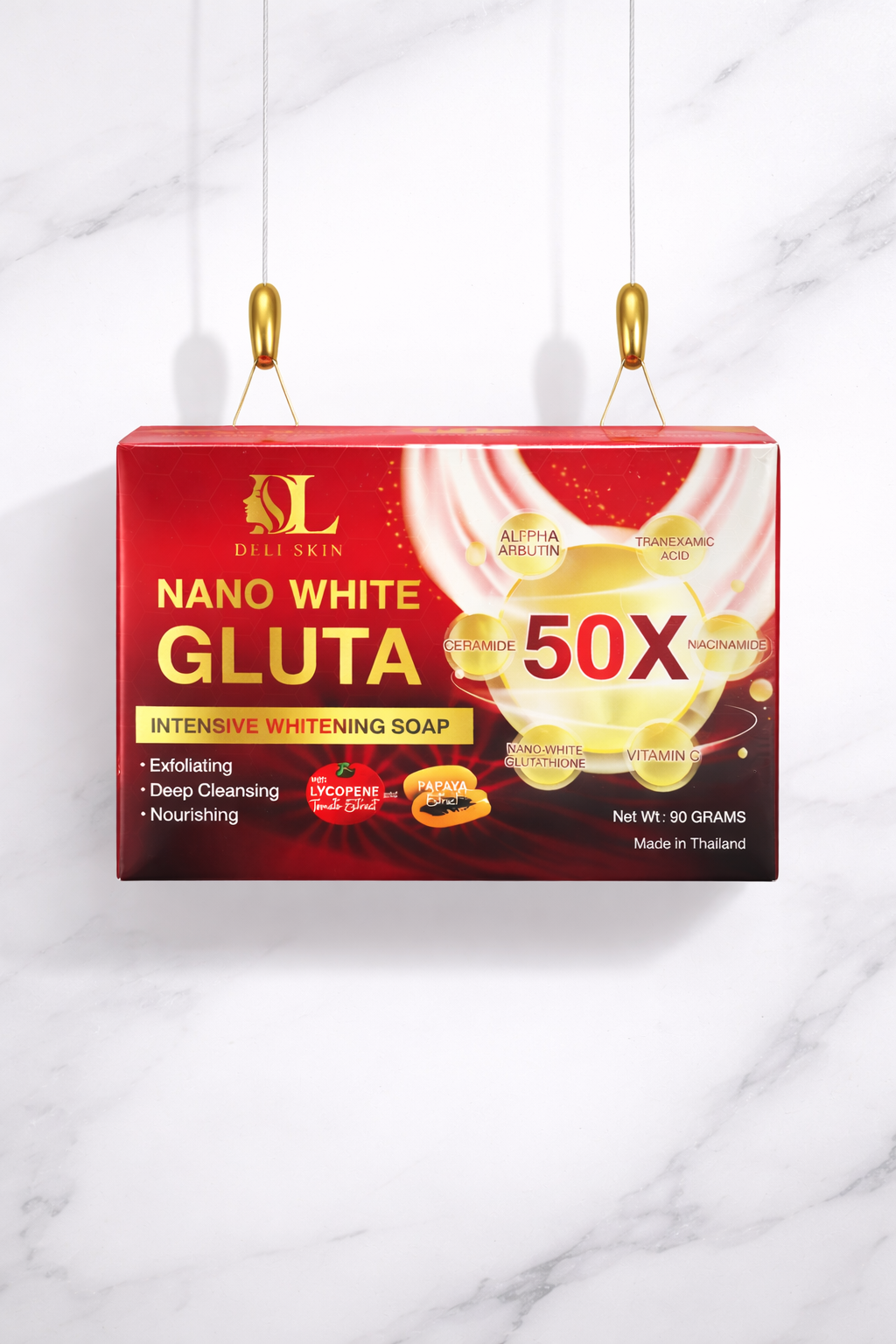 Deli Skin Nano White Gluta Clarifying Bar Soap – 90g - Debsline.co