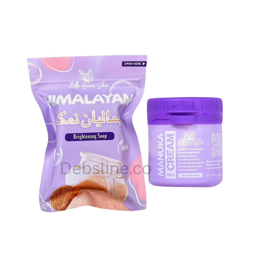 Bella Amore Himalayan Soap or Manuka Cream – Natural Skincare - Debsline.co