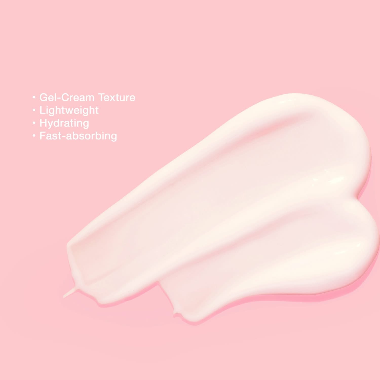 Brilliant Skin Essentials Moisture Booster Gel-Cream in 50g jar, smooth gel-cream texture for hydrating skin.