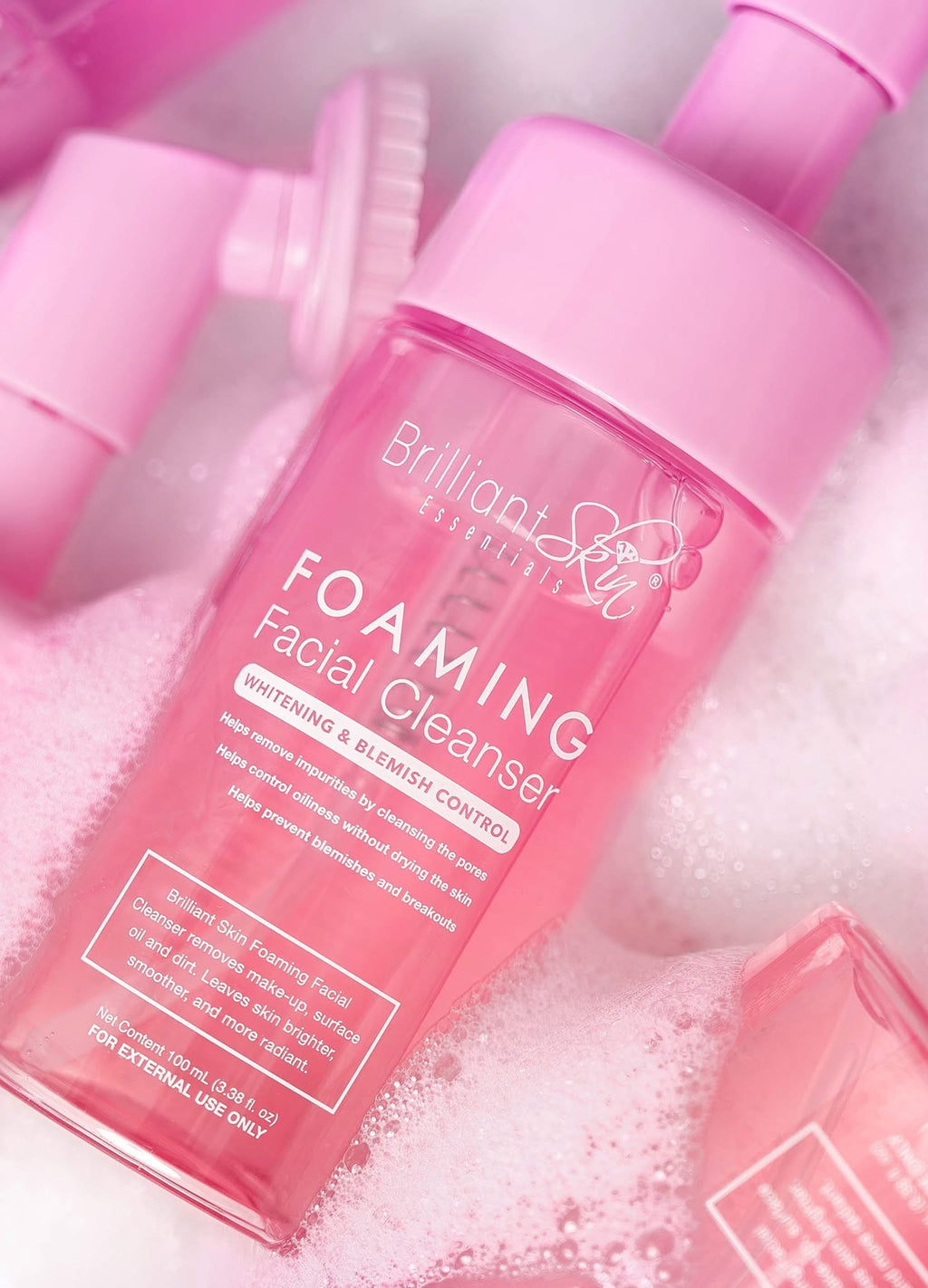Brilliant Foaming Cleanser Whitening Acne Control Blemish Control 100ml debsline.co facial foam cleanser 