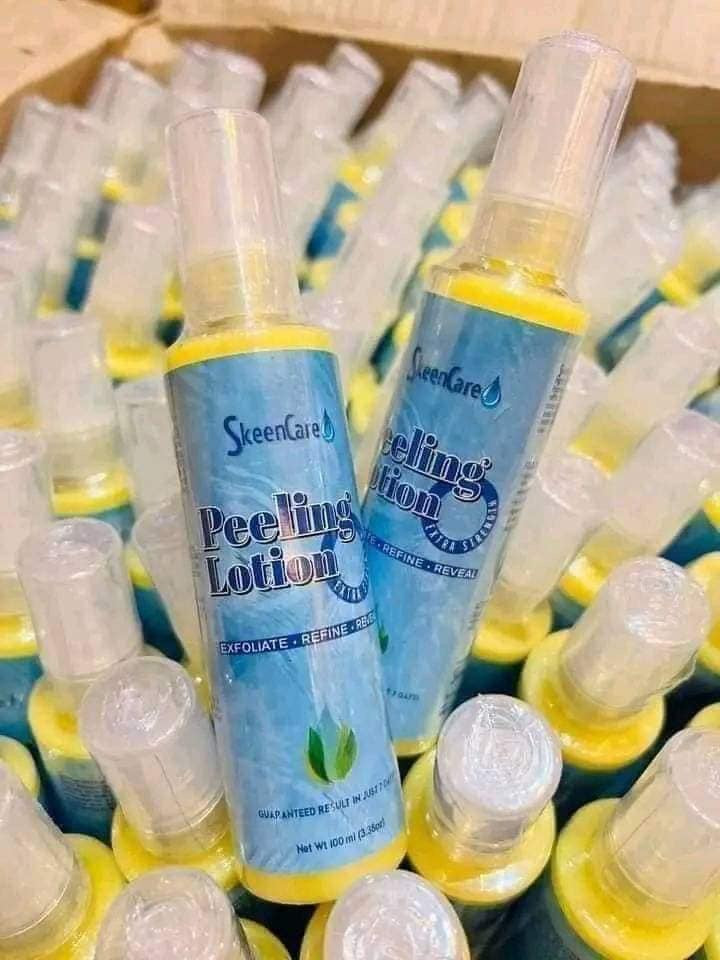 SkeenCare Face & body peeling lotion Whitening Acne ScarsDark Spots Discoloration - Debsline.co  -  