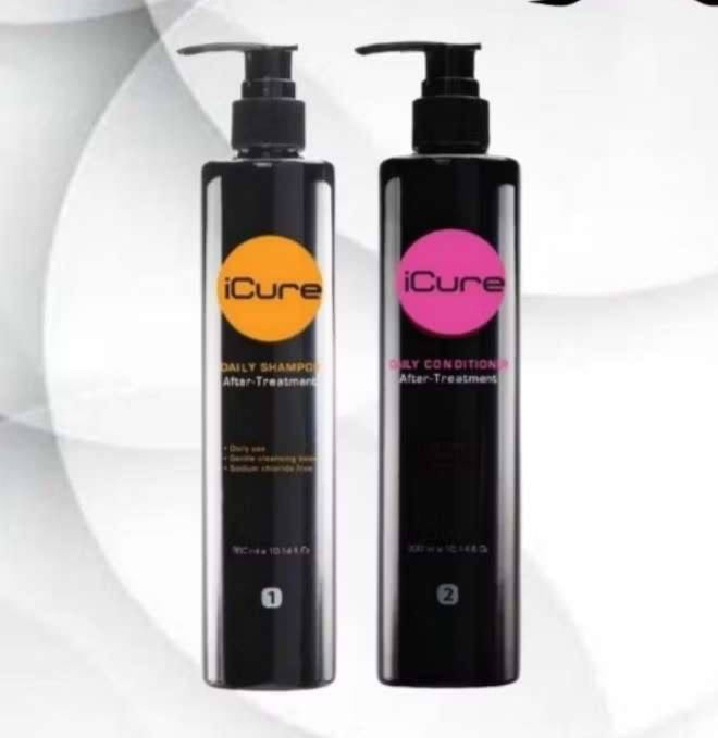 I Cure After Treatment Shampoo & Conditioner Set debsline.co straight image