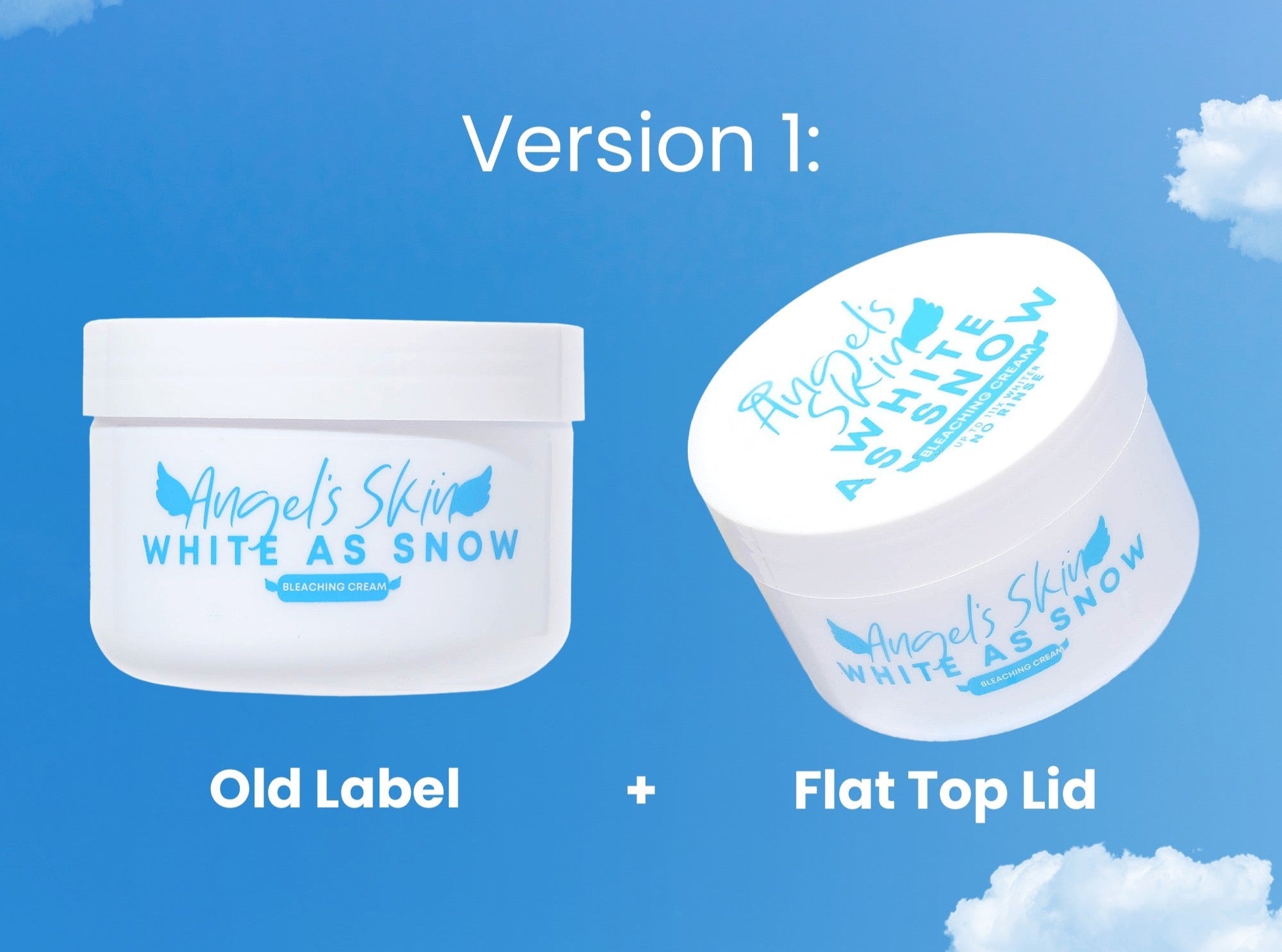 Angel Skin Premium Radiance Cream 300g body care jar with smooth, creamy texture and elegant packaging.
