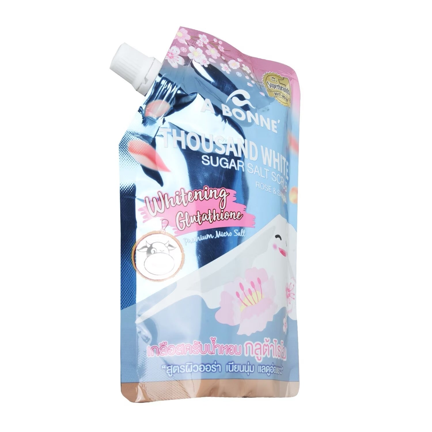 A Bonne Spa Milk Salt Powder Shower Salt Body Scrub - Debsline.co