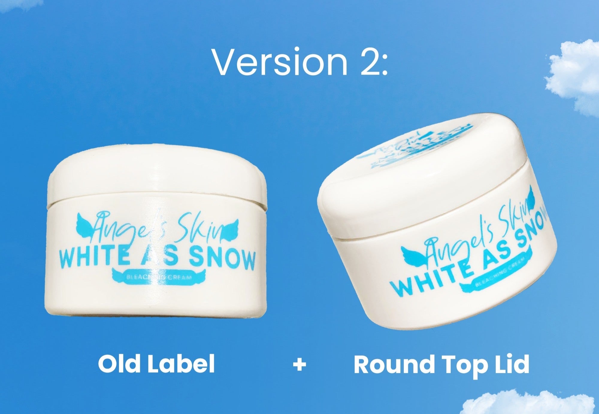 Angel Skin Premium Radiance Cream 300g jar, body care product with smooth, creamy texture and elegant packaging.
