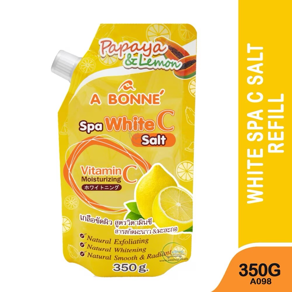 A Bonne Spa Milk Salt Powder Shower Salt Body Scrub - Debsline.co