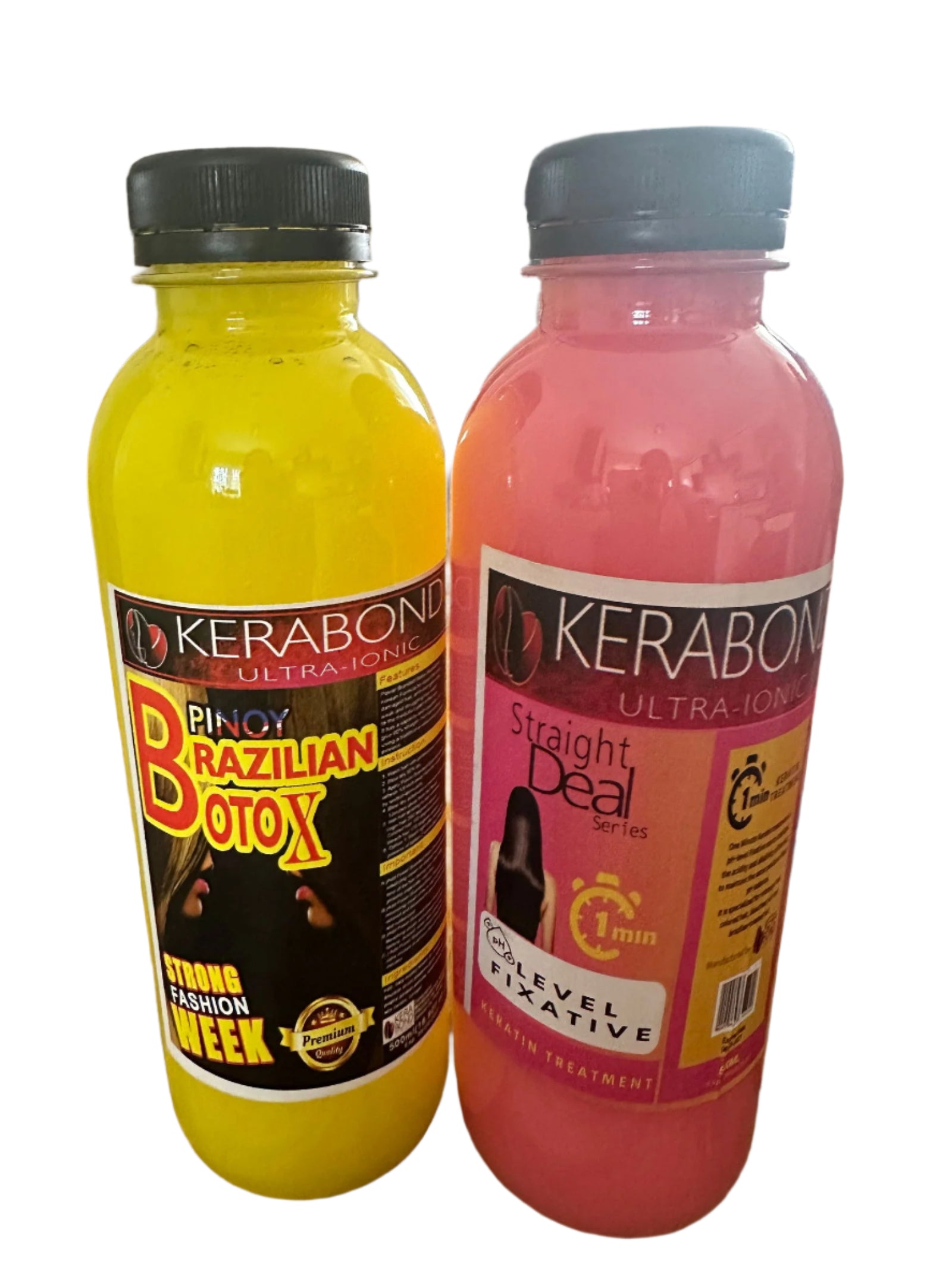 Kerabond Ultro-Ionic Pinoy Brazilian Botox or Straight Deal 1 minute Level Fixative 500ml Treatment Conditioner Haircare - Debsline.co  -  