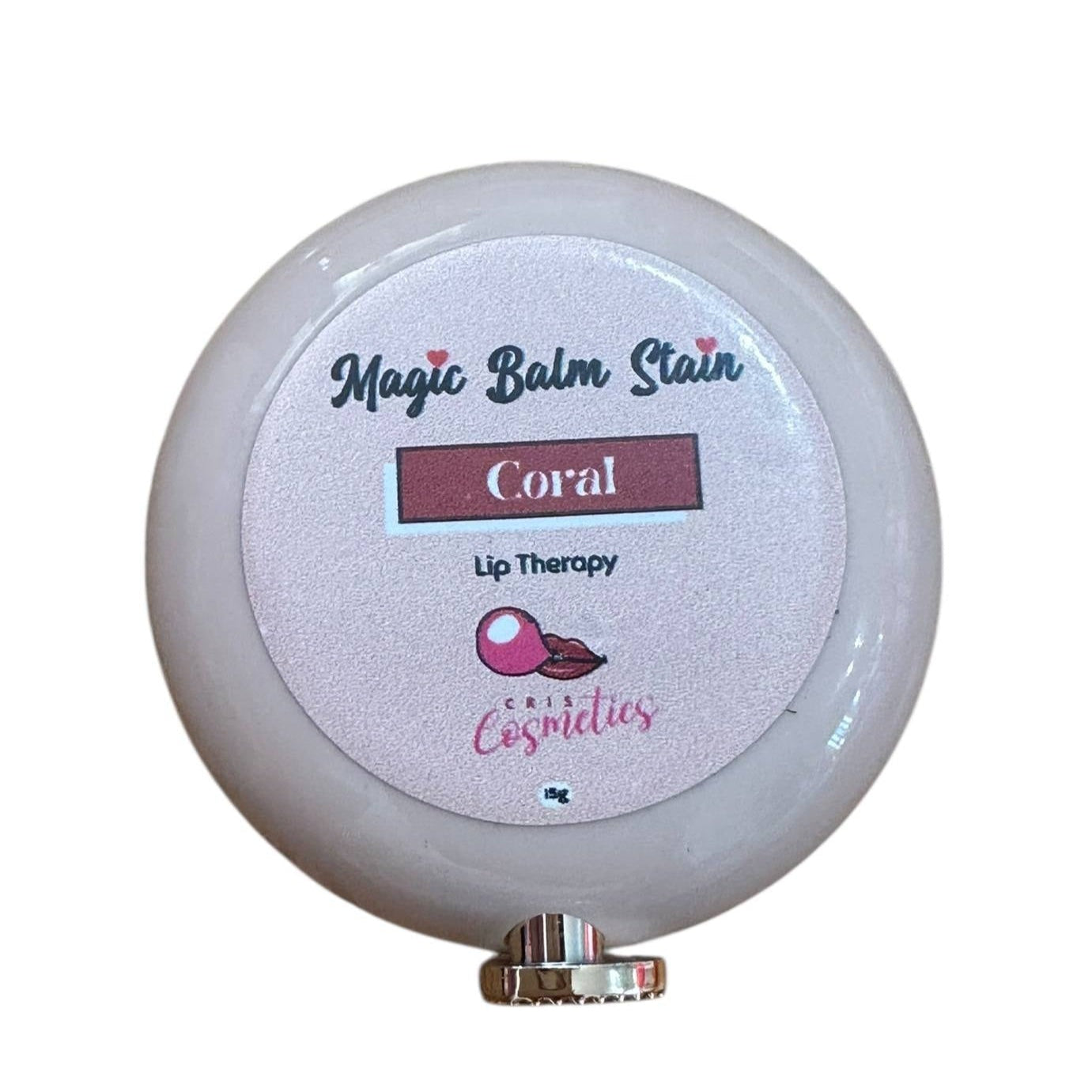 Cris Cosmetics Magic Balm Stain Lip Theraphy-coral lip brightening Debsline.co