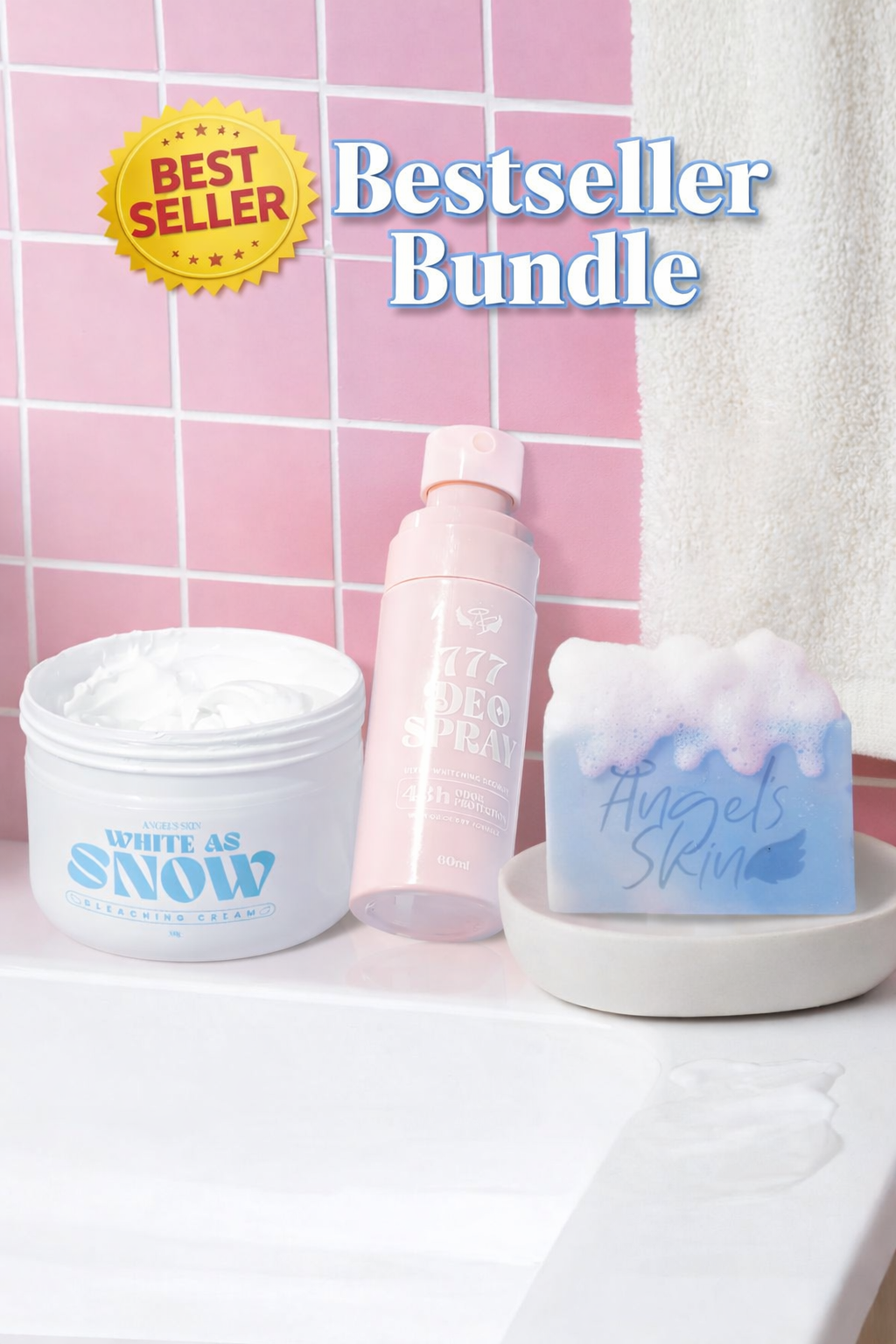 Angel Skin Complete Radiance Bundle - Full Body Care Set - Debsline.co