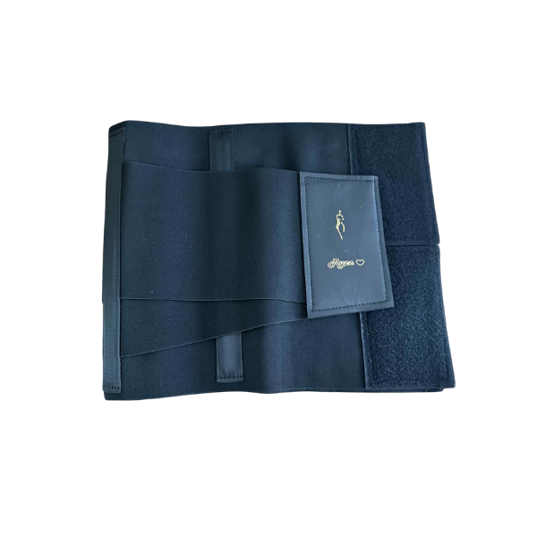 Sammy J waist trainer belt shapewear corset for women with compression and body shaping, shown in the Ryce waist trainer image.