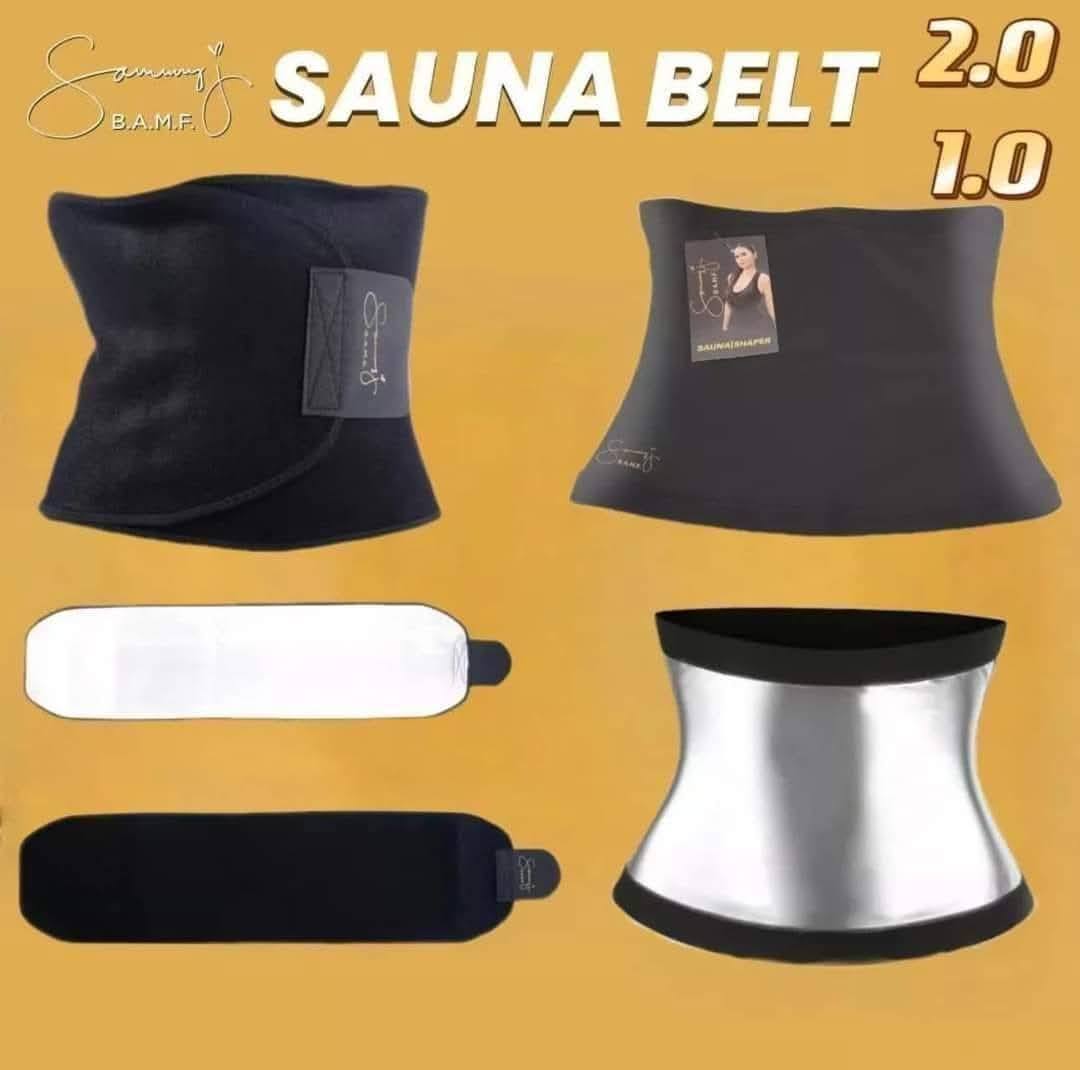 Sammy J sauna belt shapewear corset for women, designed as a body shaper belt with compression and waist slimming features.