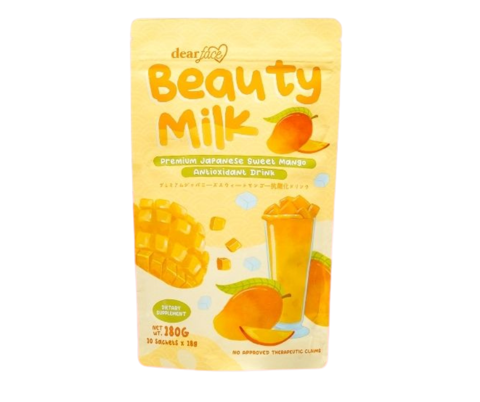 Dear Face Beauty Milk & Beauty Bean Drink Mix – 180g - Debsline.co
