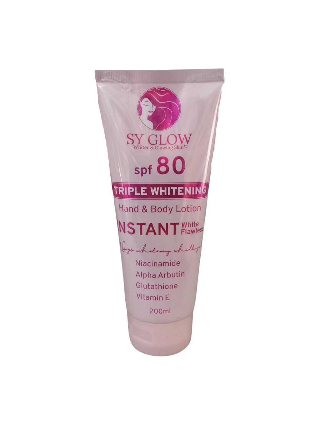 SY Glow Radiance Body Lotion with Sun Protection – SPF40 & SPF80 | 200–250ml