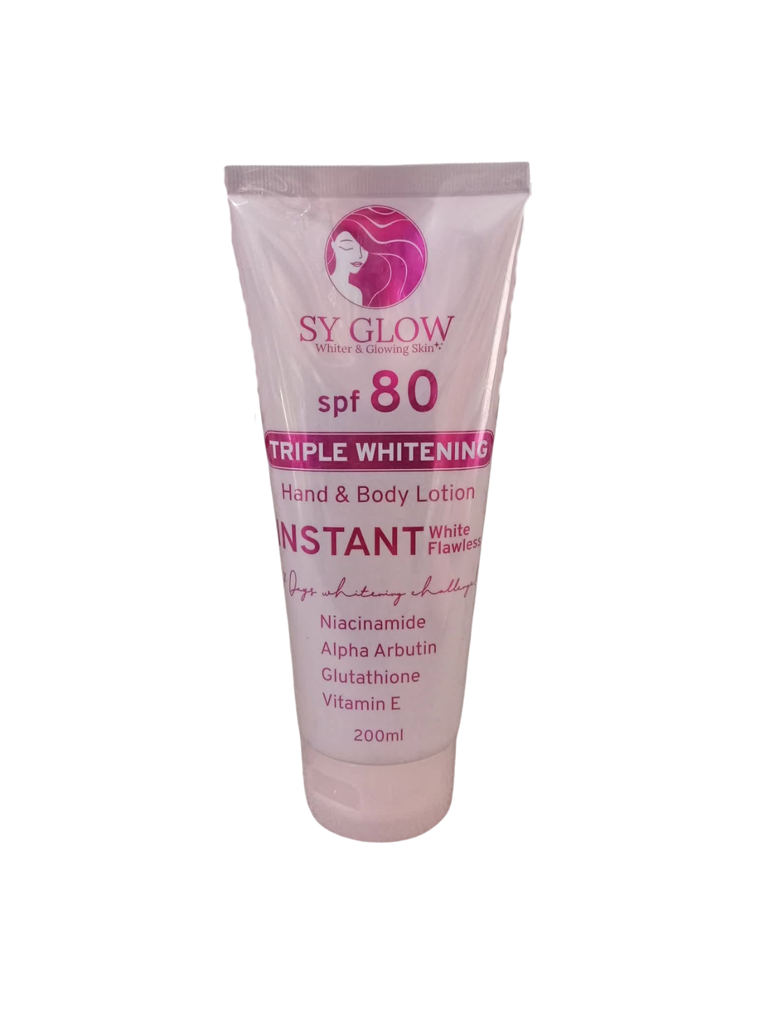 SY Glow Radiance Body Lotion with Sun Protection – SPF40 & SPF80 | 200–250ml