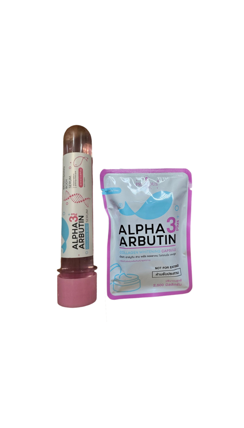 Precious Skin Alpha Arbutin Radiance Plus Powder or Serum