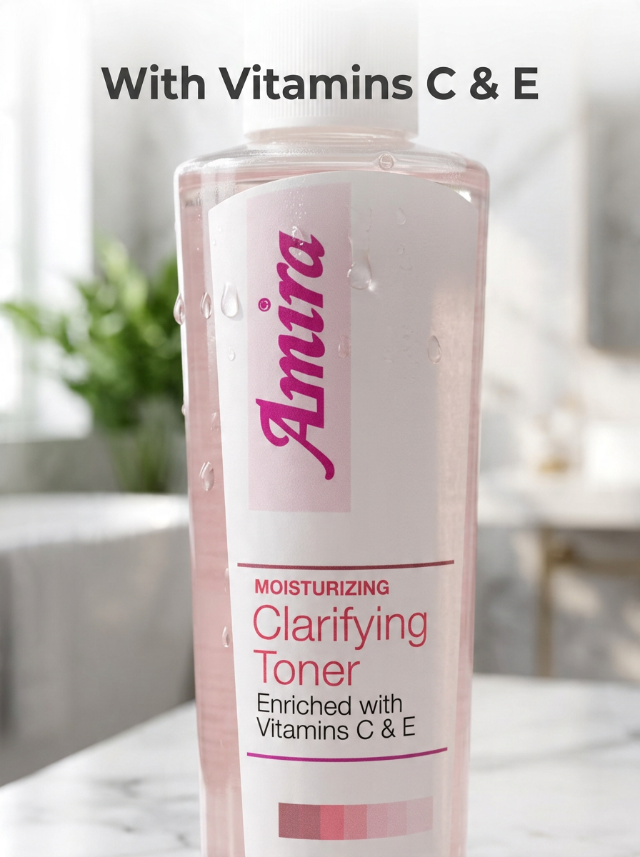 Amira Moisturising Clarifying Toner 100ml with Vitamin C & E