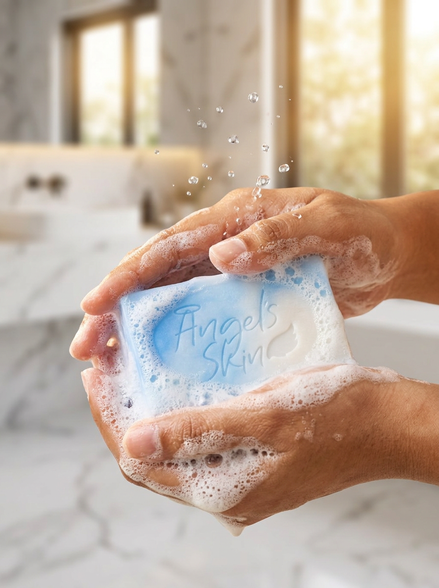 Angel Skin Cupid Soap 100g Radiance Gentle Bar Soap