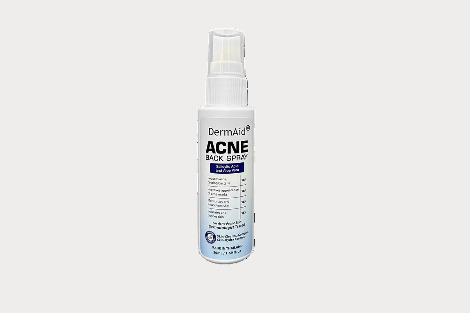 DERMAID Body Spray 50ml Gentle for Sensitive Skin with Salicylic Acid - Debsline.co