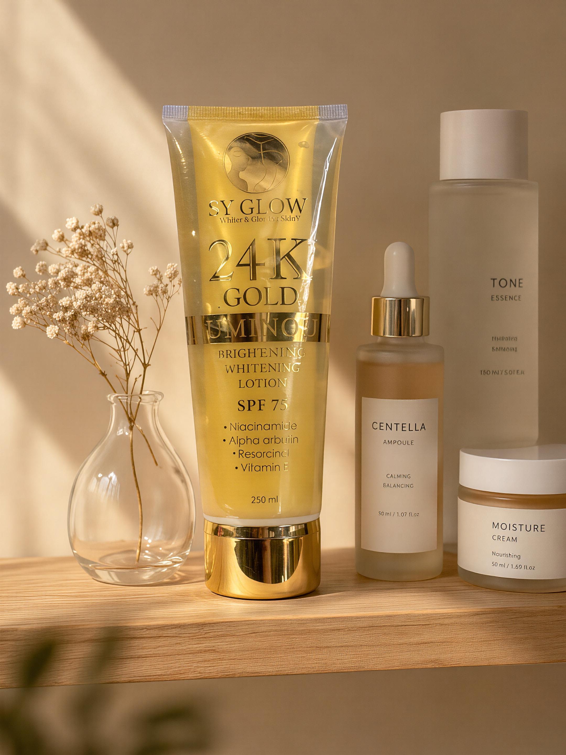 SY Glow Radiance Body Lotion with Sun Protection – SPF40 to SPF80 | 200–250ml - Debsline.co