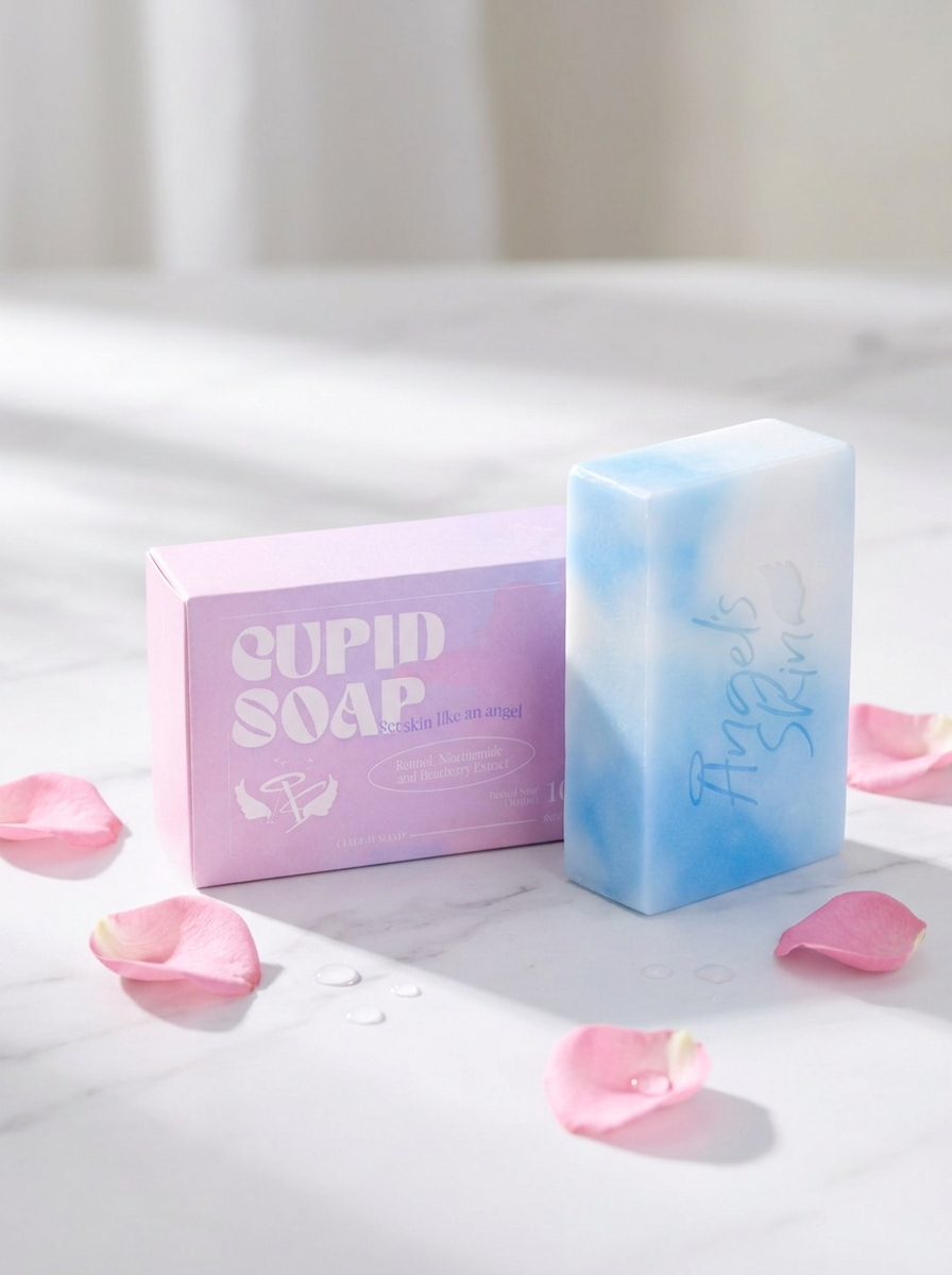 Angel Skin Cupid Soap 100g Radiance Gentle Bar Soap