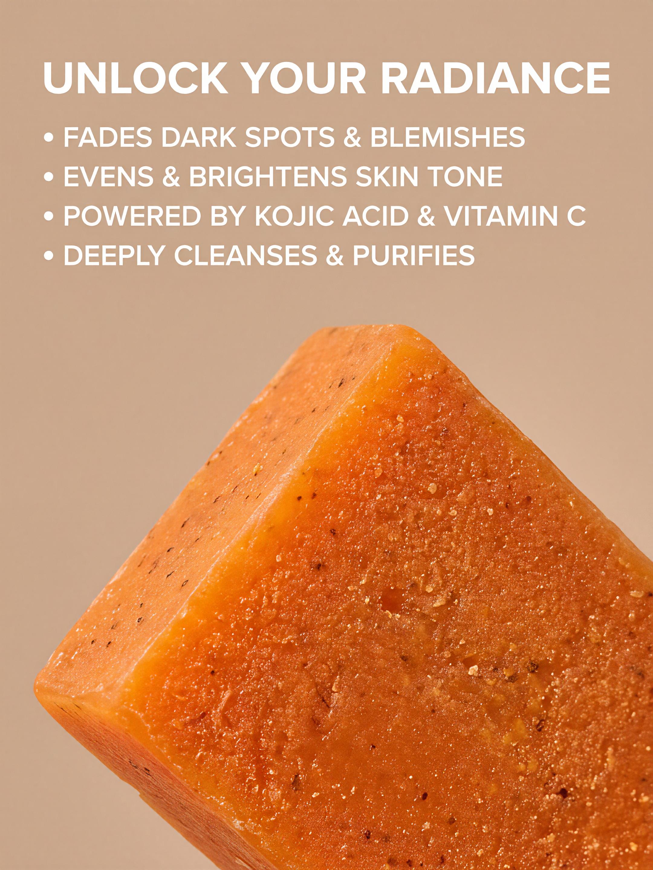 Geisha White Radiance Bar Soap, two 65g bars, designed for even skin tone and brightening treatment.